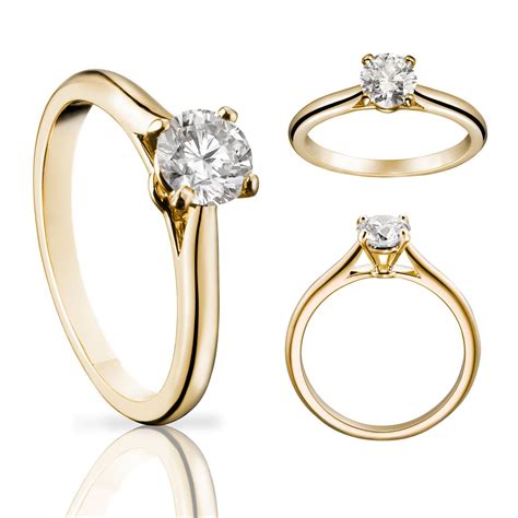 cartier solitaire 1895 yellow gold price|cartier solitaire 1895 platinum.